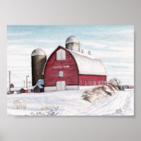 Prestley's Barn Poster