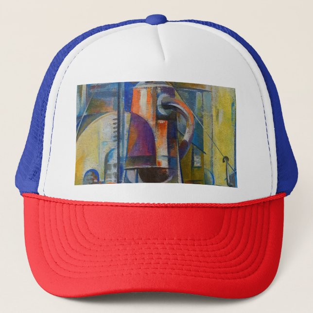 Preston Dickinson Industrial Landscape Truckerkappe (Vorderseite)