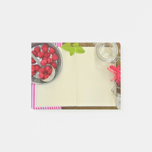 Prêt à cuire des notes post-it® 4 x 3 (Devant)