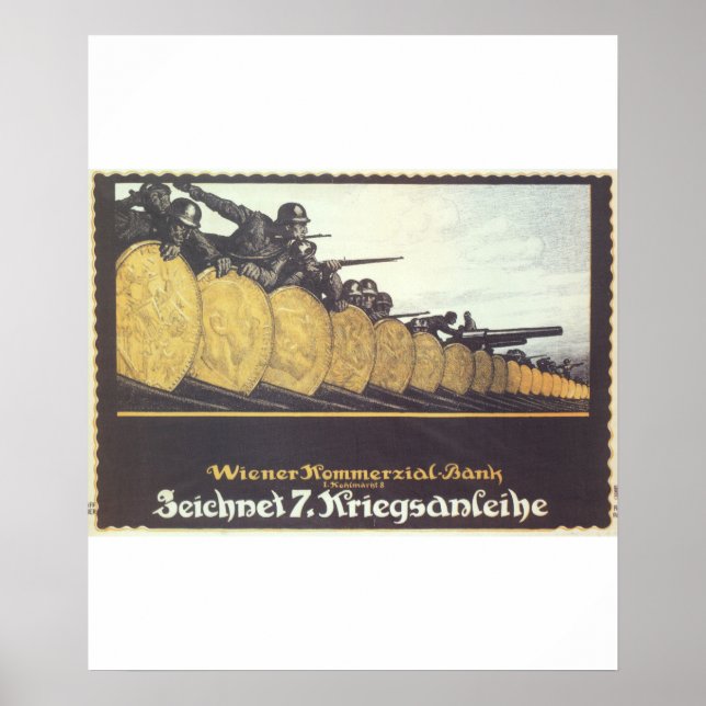 Prêt de guerre 1917 Affiche de propagande (Devant)