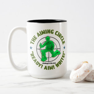 "Prêt ! Objectif ! Écrivez !" mug