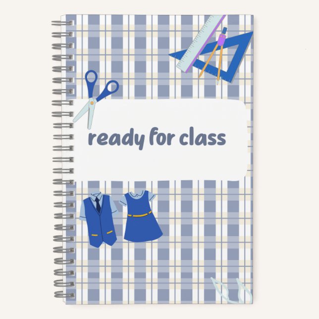 Prêt pour le Carnet de classe - Amusant et élégant (Recto)