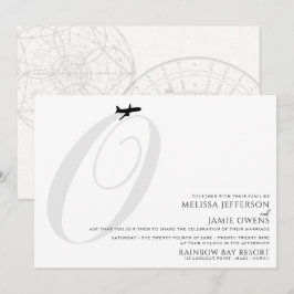 Prêt pour le décollage O Faire-part de mariage ini