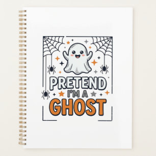 Prétendez que je suis un fantôme Halloween mignon