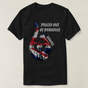 PRETIERT AUS PARADISE HI Honu Tribal Hook HIFlag T-Shirt