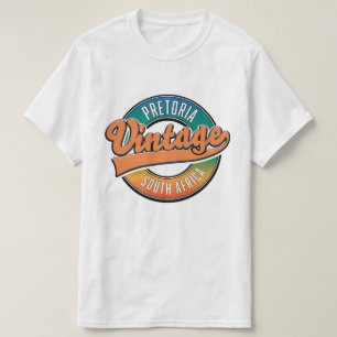 Pretoria Südafrica Vintages Logo T-Shirt