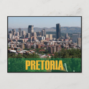 Pretoria, Südafrika Postkarte. Postkarte