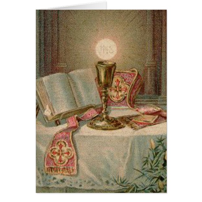 Prêtre catholique d'eucharistie de missel de (Devant)