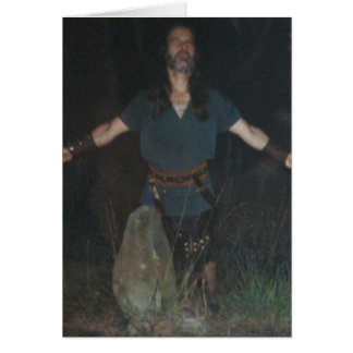 Prêtre du bois sauvage à la Pierre debout