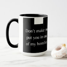 Prêtre ou diacre Homily Mug