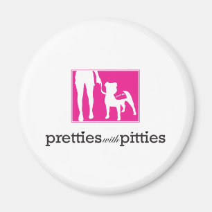 Pretties mit Pitties Magnet