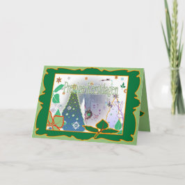 prettige Kerstdagen Feiertagskarte