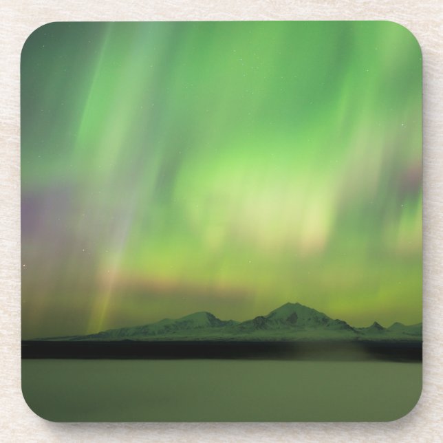 Pretty Aurora Getränkeuntersetzer (Vorderseite)