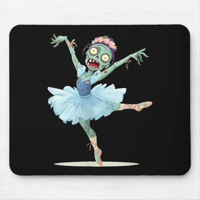 Pretty Ballerina Zombie Costume  Mousepad (Vorne)
