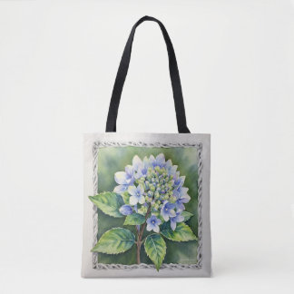 Pretty Blue Bloom Tasche