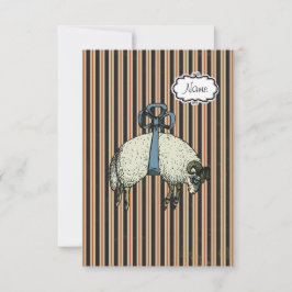 Pretty Bow Sheep™ DESIGNER OPTIONEN ~ Einladungen