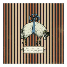 Pretty Bow Sheep™ Kollektion - (Leinwand-Option)