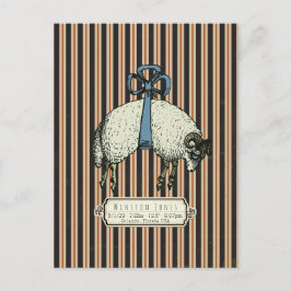 Pretty Bow Sheep™ Kollektion - Postkarte