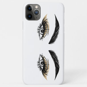 Pretty Eyes Schönheitssalon Make-up Wimpern Augenw Case-Mate iPhone Hülle