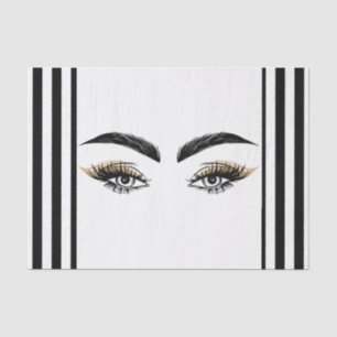 Pretty Eyes Schönheitssalon Make-up Wimpern Augenw Seidenpapier