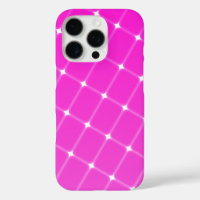 Pretty Geometric Pattern in Hot Pink Magenta