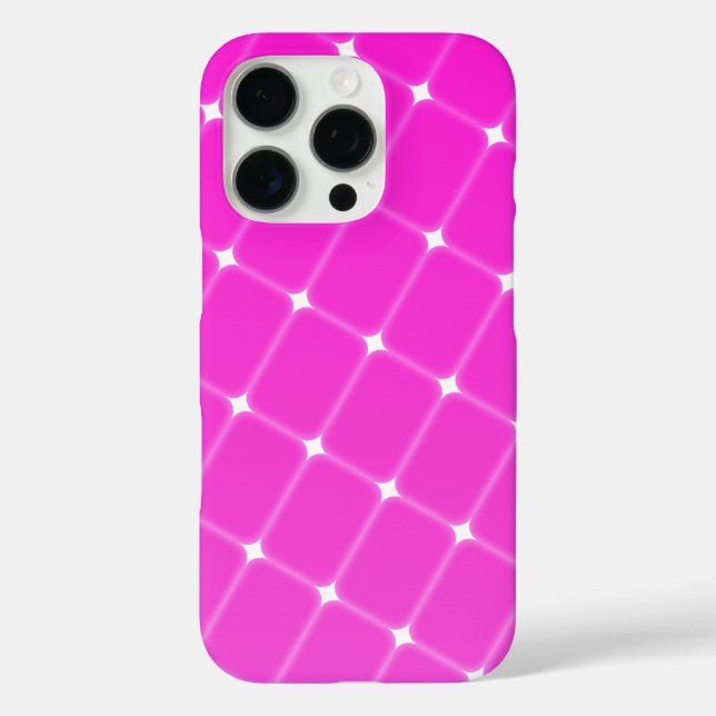Pretty Geometric Pattern in Hot Pink Magenta title_seo2 (Rückseite)