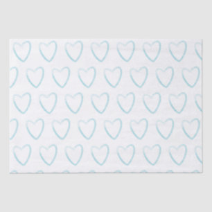 Pretty Heart Hochzeitsmuster Seidenpapier