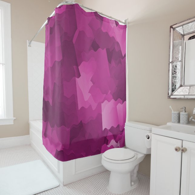 Pretty in Pink..... Duschvorhang (Beispiel)