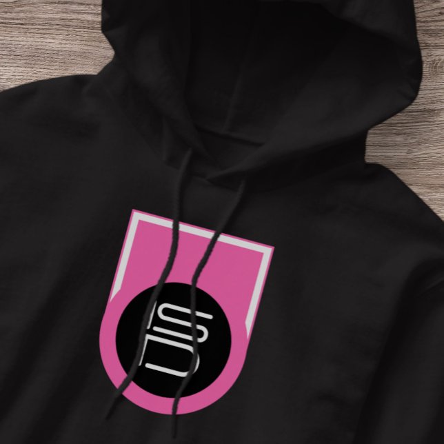 Pretty In Pink ISD Logo Retro Sweatshirt Hoodie (Von Creator hochgeladen)