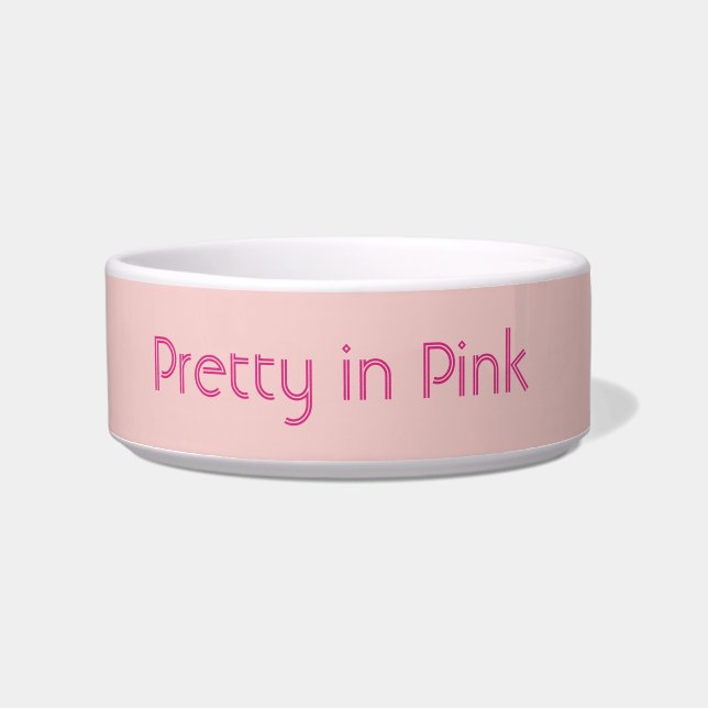 Pretty in Pink  Napf (Vorderseite)