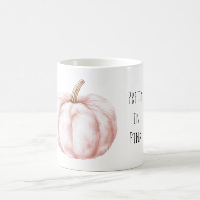 Pretty in Pink Soft Fur Pumpkin Kaffeetasse (Mittel)