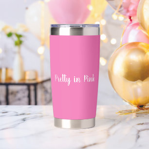 Pretty in Pink Thermobecher