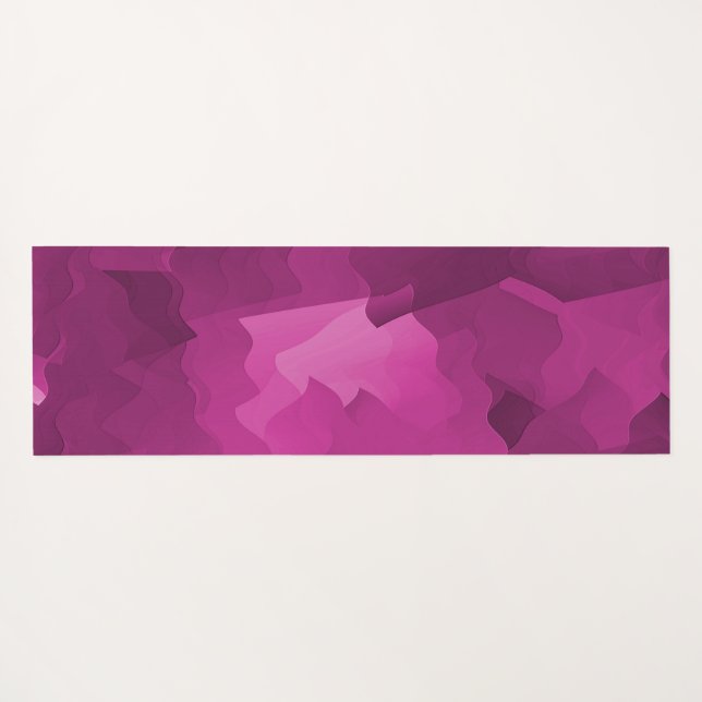 Pretty in Pink..... Yogamatte (Rückseite (Horizontal))