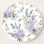 Pretty Lavender Flowers Getränkeuntersetzer<br><div class="desc">Pretty Lavender Flowers</div>