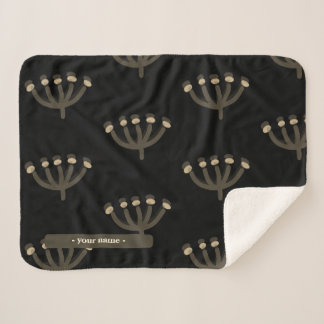 Pretty Night Mimosa Floral Customize Sherpadecke