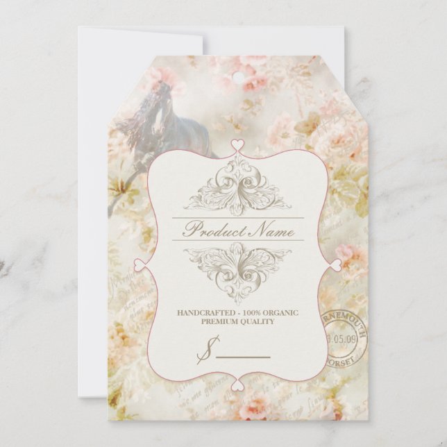 Pretty Papers Nr.1 - Preisschild (Vorderseite)