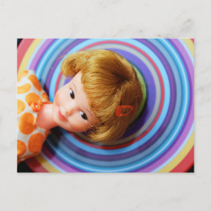 Pretty Penny Brite mit Kreisen Postkarte