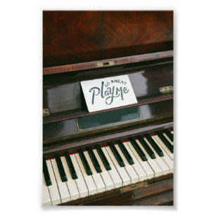 Pretty Piano Fotodruck