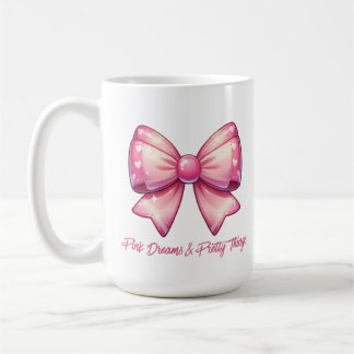 Pretty Pink Bow-Pink Dreams & Pretty Things Kaffeetasse