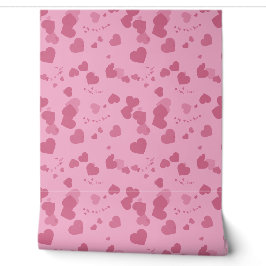 Pretty pink love hearts wallpaper tapete