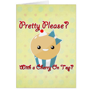 Pretty Please Cherry On Top Muffin Mädchen