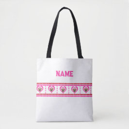 Pretty Pony in Pink Valentine's Day Tasche