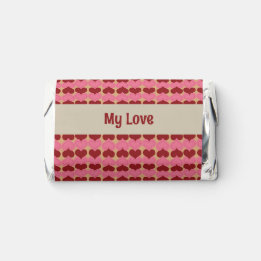 Pretty Red and Pink Heart Graphic