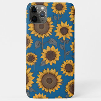 Pretty sunflowers pattern Case-Mate iPhone hülle