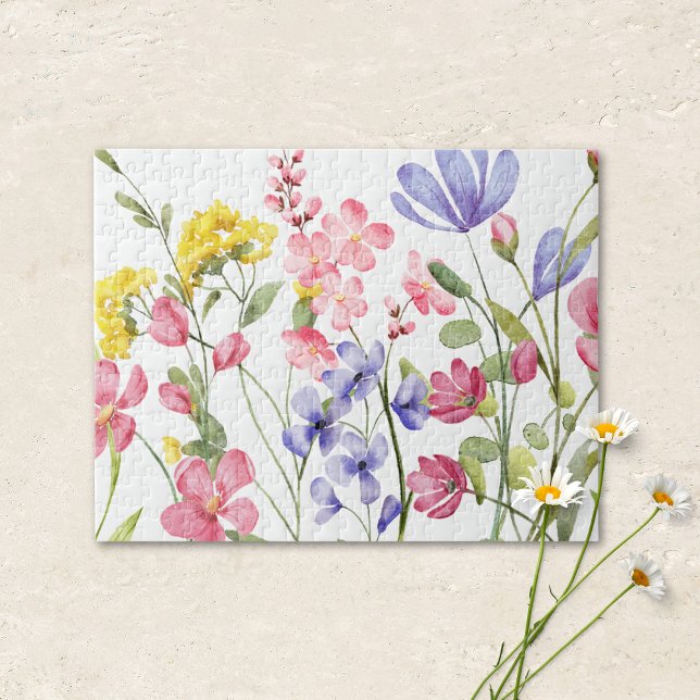 Pretty Wildflowers Jigsaw Puzzle (Von Creator hochgeladen)