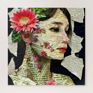 Pretty Woman Art Collage