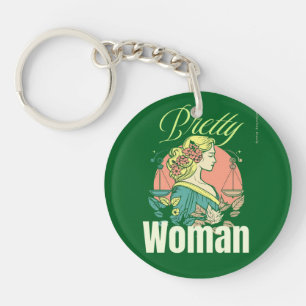 Pretty Woman – Faszinierende Schönheit Illustratio Schlüsselanhänger