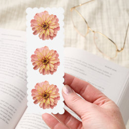 Pretty Zinnia Flower Floral Photograph