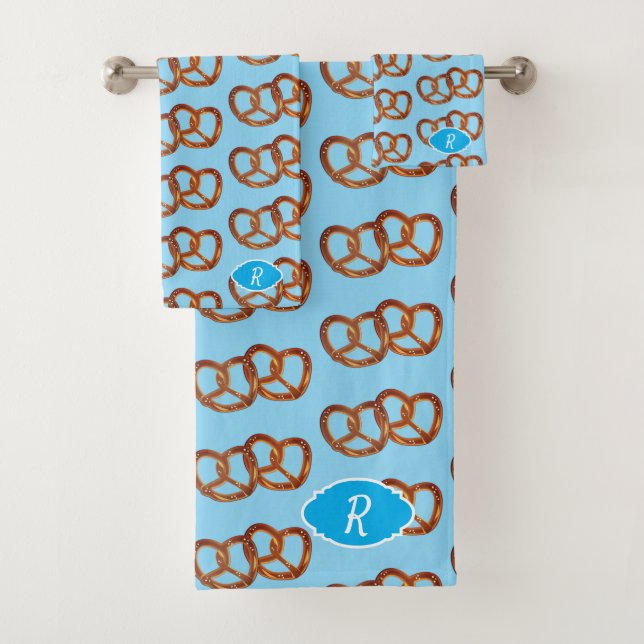Pretzel Thème Pread Knots : Votre initial / monogr (En situation)