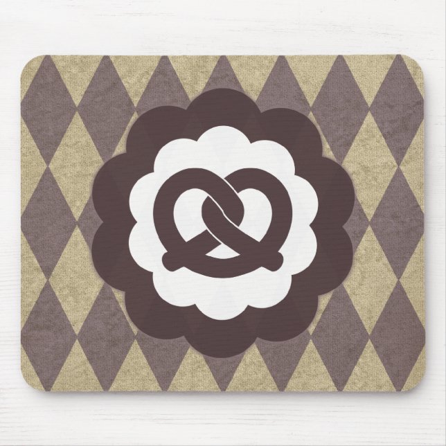 pretzel vintage mousepad (Vorne)